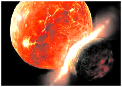 La Tierra Surgio Del Impacto De Meteoritos El Arca